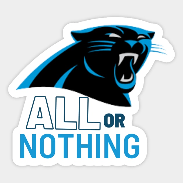 Carolina Panthers Sticker by AmyNMann